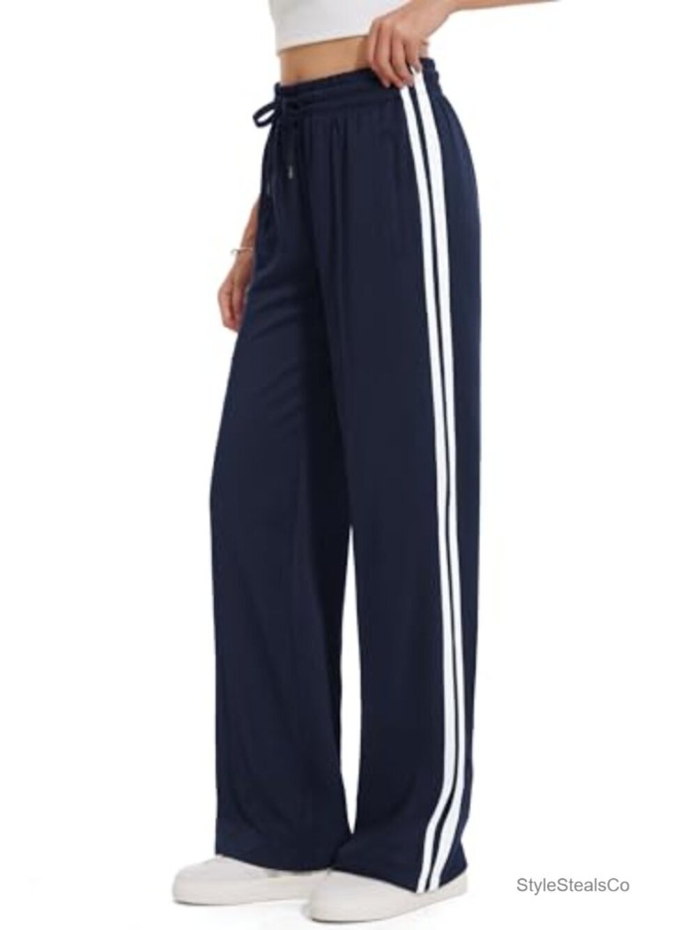 Women's Track Pants Straight Leg Joggers with Zippered Pockets, 5 Inseams